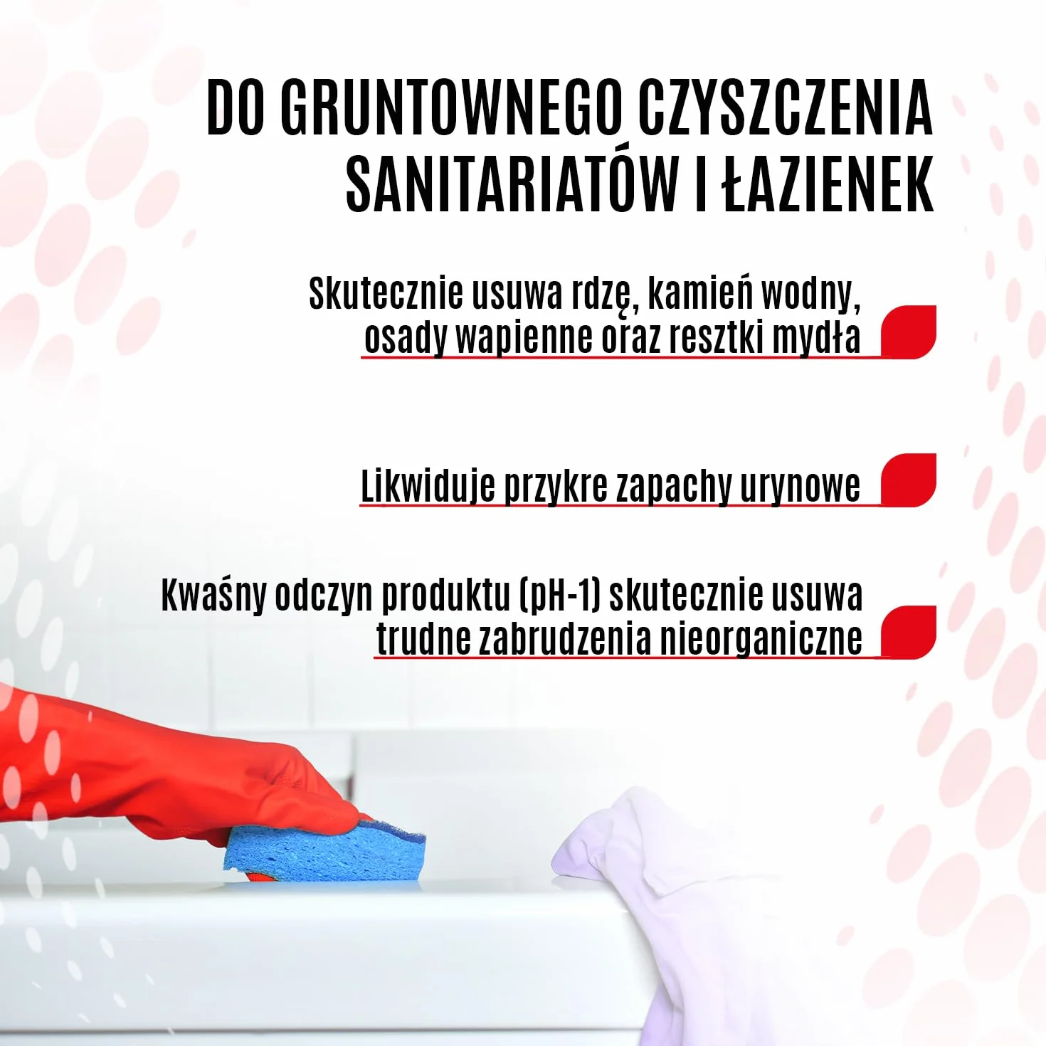 Clinex W3 Forte środek do czyszczenia łazienki, odkamieniacz i rdzę, środek czyszczący do łazienki, kamień i brud, środek do czyszczenia toalety, butelka z rozpylaczem i neutralizator zapachów