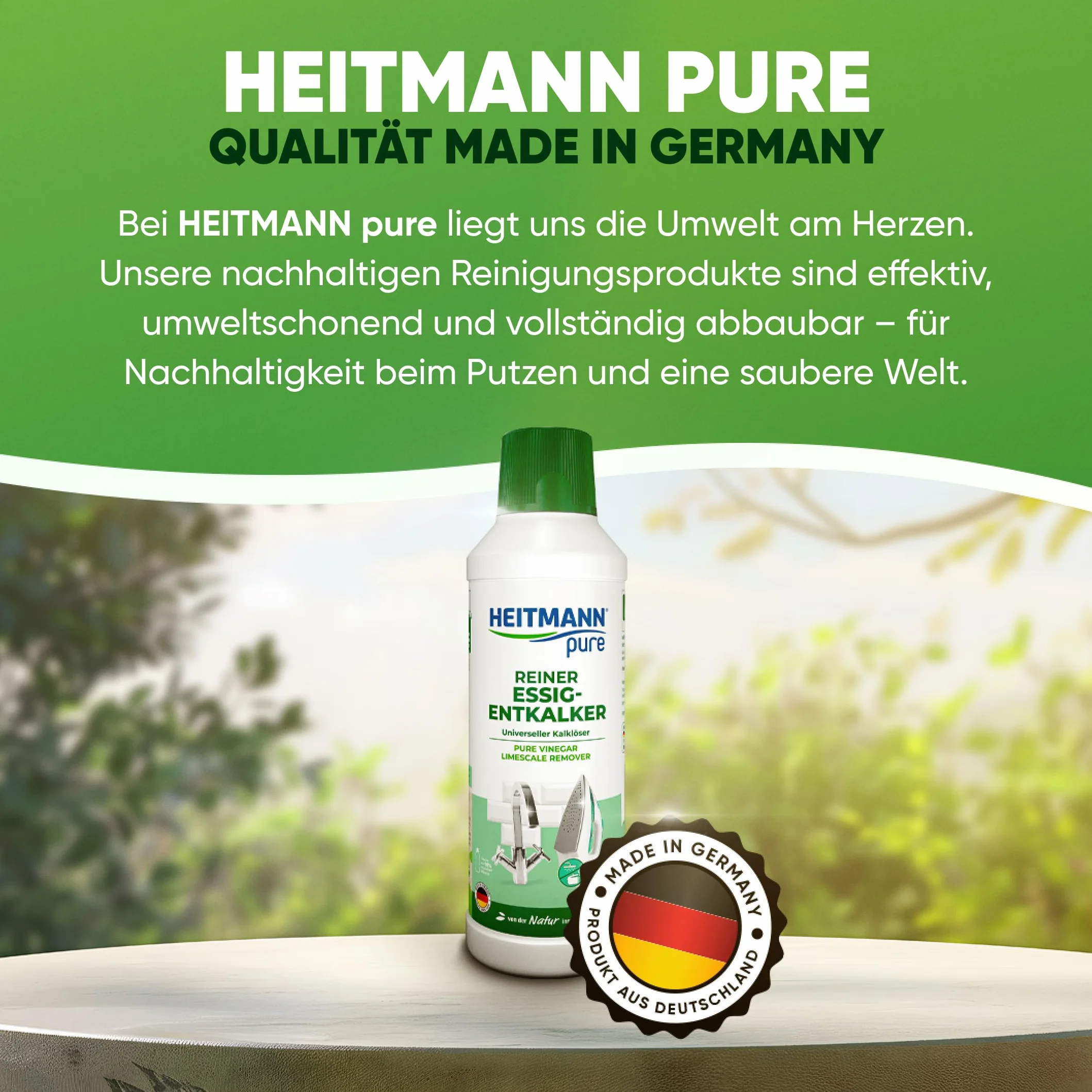 Heitmann Pure Czysty odkamieniacz octu, 500 g