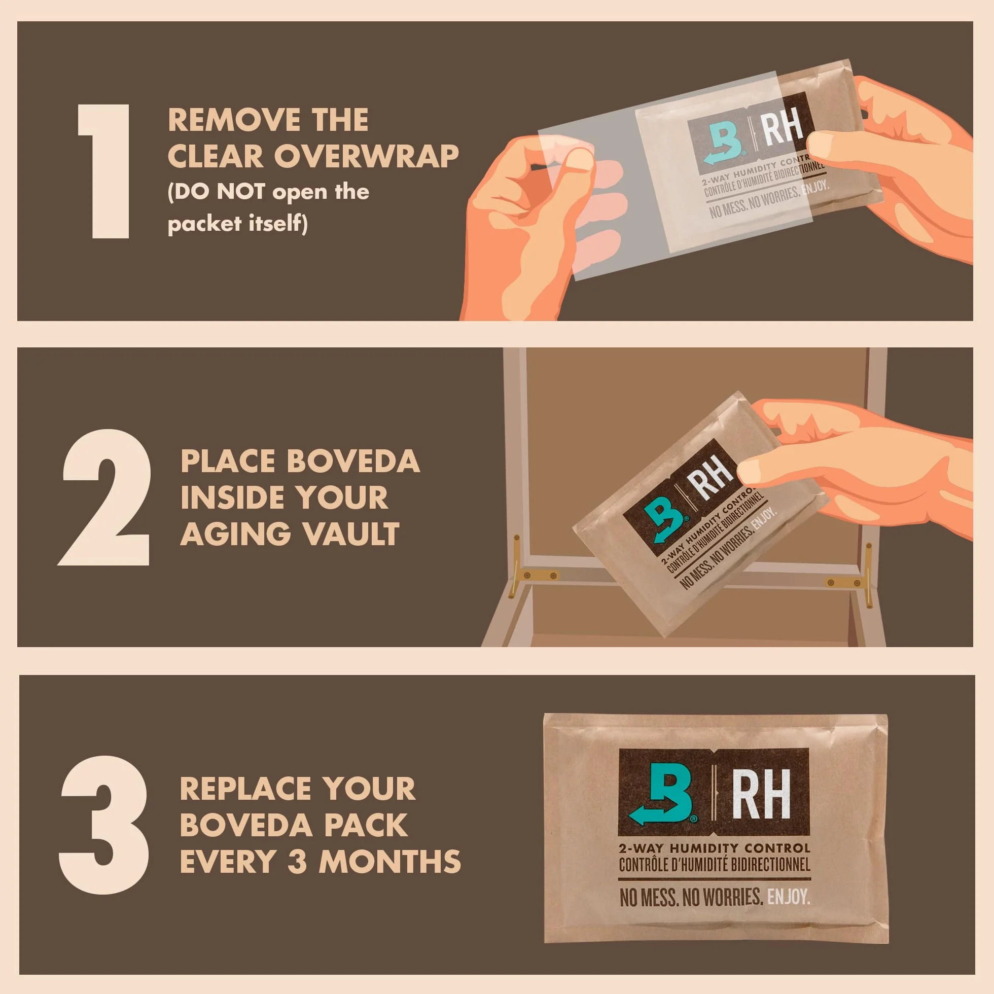 Boveda 60/67/70 g Single