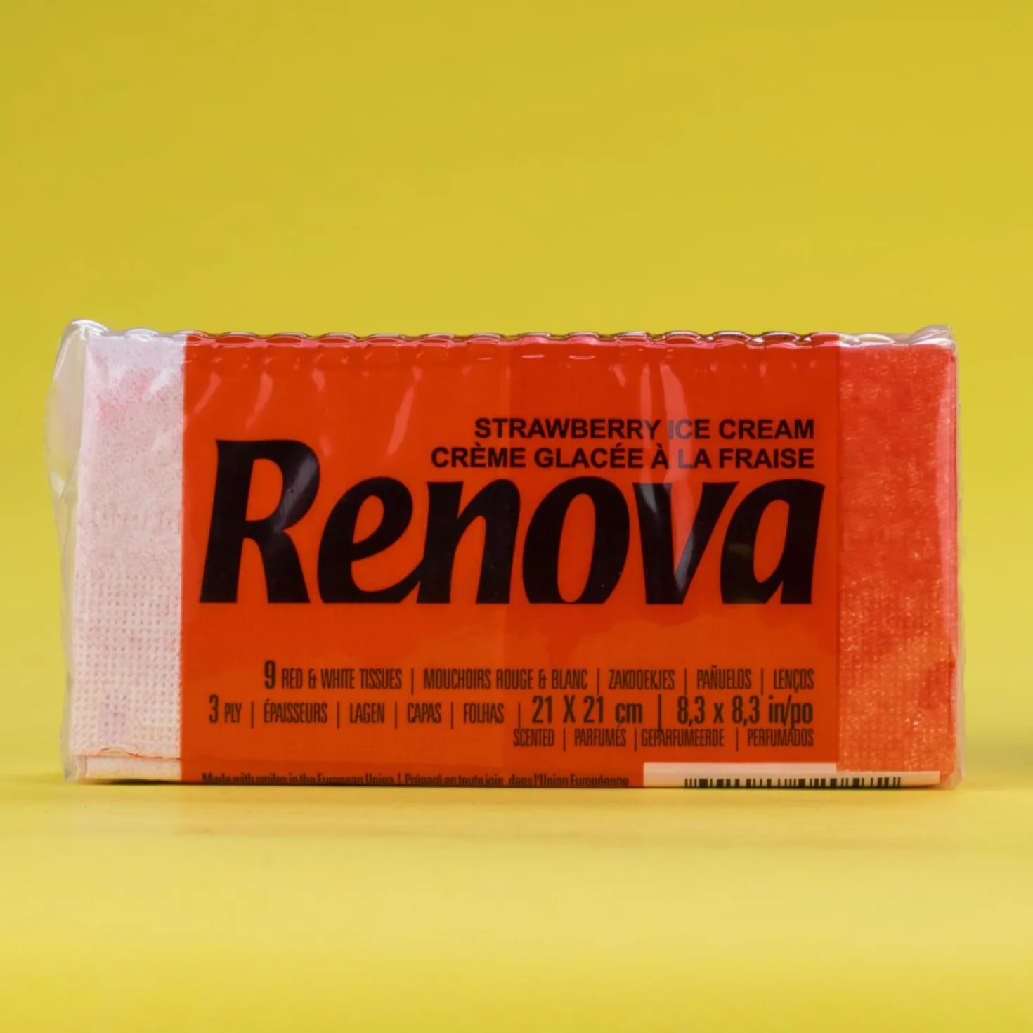 Renova Red Label 200067007 Chusteczki, Czerwony, 6 x 9 szt.