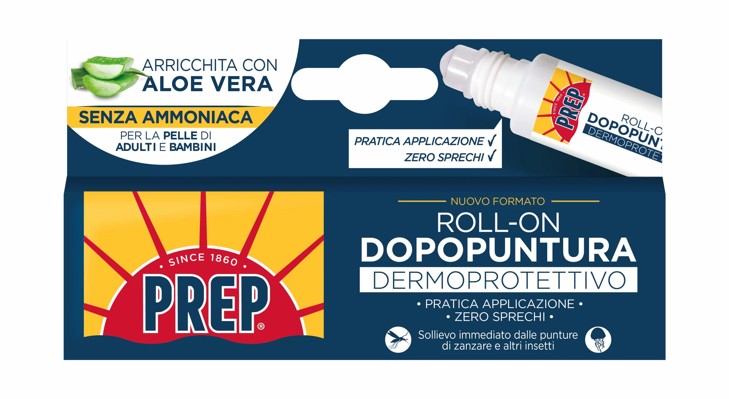 Prep Penna Roll-On Środek na Swędzenie, Wielokolorowy, 15 ml