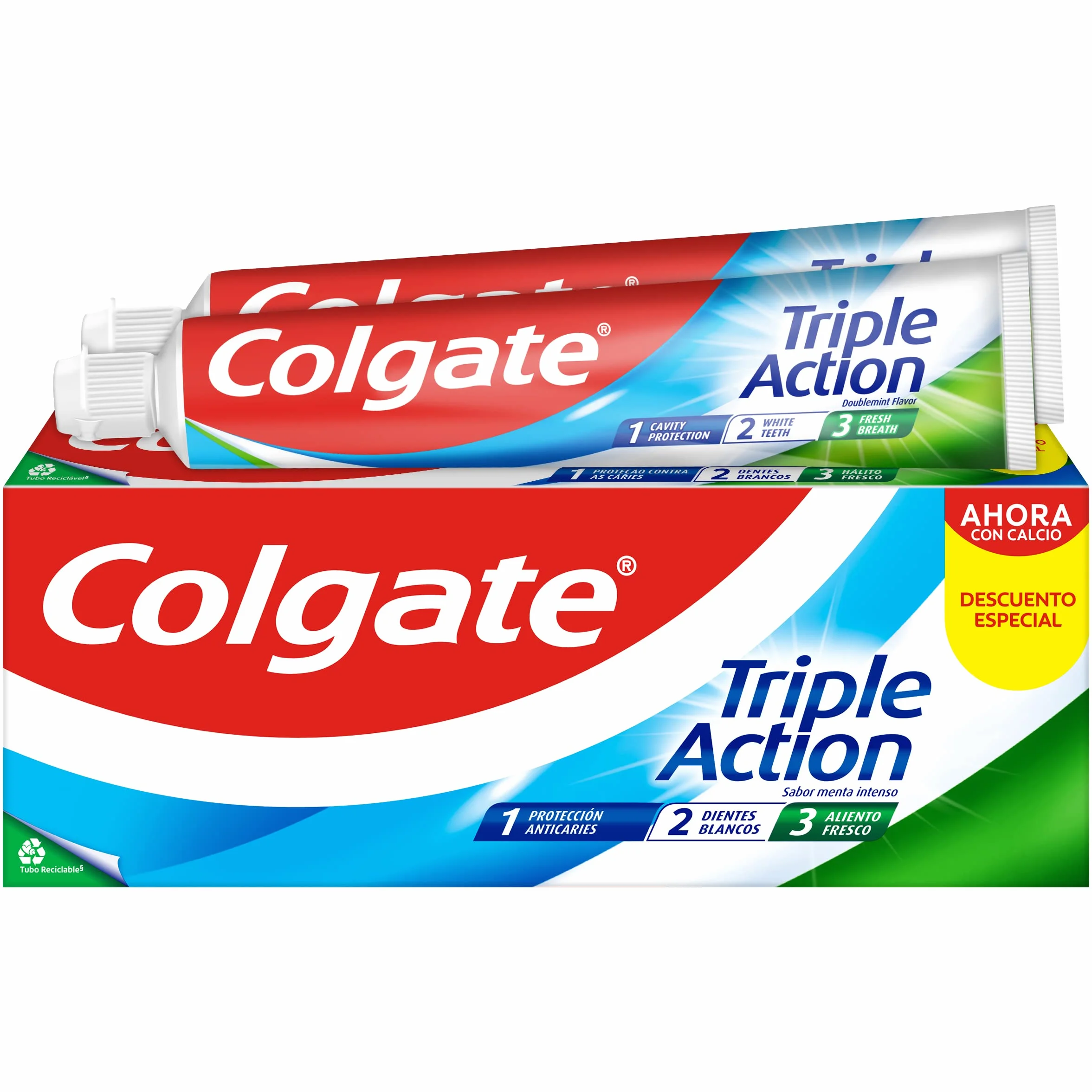 Colgate Triple Action Pasta do Zębów 2 x 75 ml