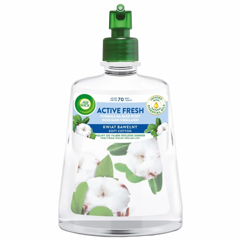 Air Wick Active Fresh Wkład Kwiat Bawełny 228 ml